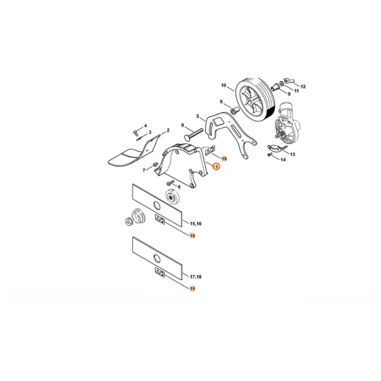 STIHL  Osłona 4180 710 8112